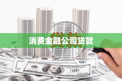 康保消费金融公司贷款