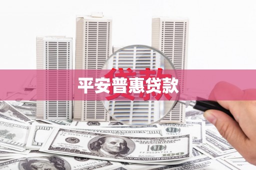 康保平安普惠贷款