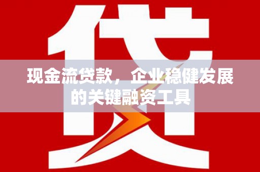 康保现金流贷款，企业稳健发展的关键融资工具