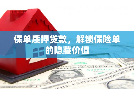 康保保单质押贷款，解锁保险单的隐藏价值