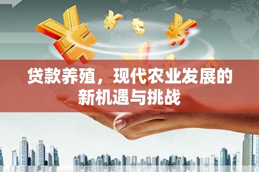 康保贷款养殖，现代农业发展的新机遇与挑战