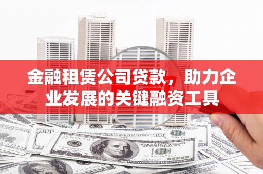康保金融租赁公司贷款，助力企业发展的关键融资工具