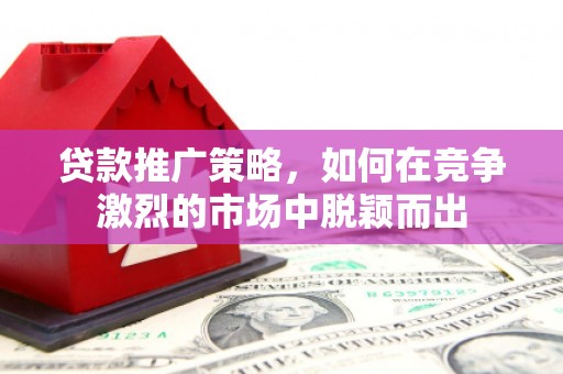 康保贷款推广策略，如何在竞争激烈的市场中脱颖而出
