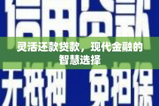 康保灵活还款贷款，现代金融的智慧选择