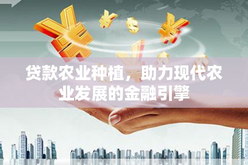 康保贷款农业种植，助力现代农业发展的金融引擎