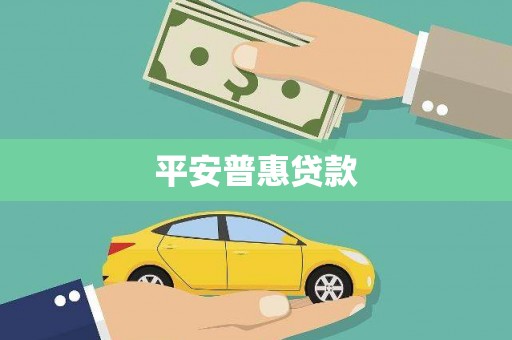 康保平安普惠贷款