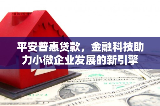 康保平安普惠贷款，金融科技助力小微企业发展的新引擎