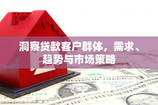 康保洞察贷款客户群体，需求、趋势与市场策略