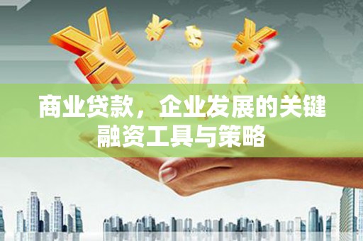 康保商业贷款，企业发展的关键融资工具与策略