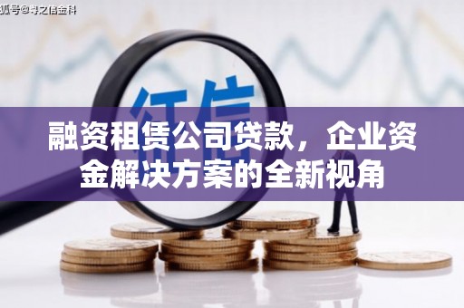 康保融资租赁公司贷款，企业资金解决方案的全新视角