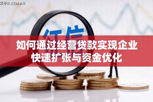 康保如何通过经营贷款实现企业快速扩张与资金优化