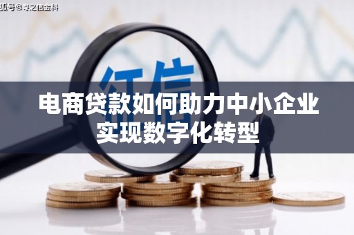 康保电商贷款如何助力中小企业实现数字化转型