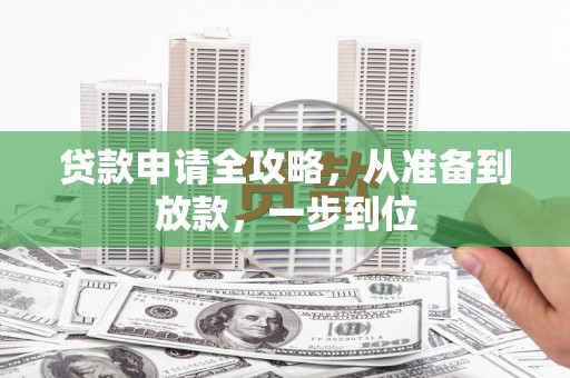 康保贷款申请全攻略，从准备到放款，一步到位