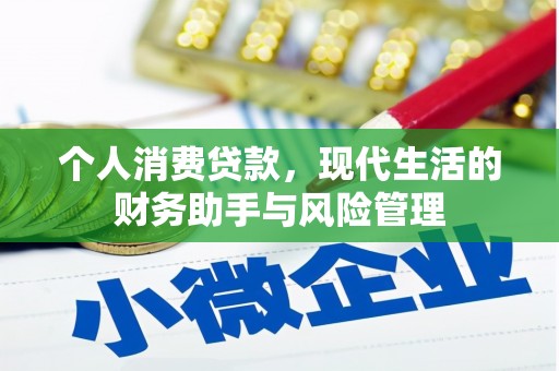 康保个人消费贷款，现代生活的财务助手与风险管理