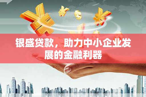 康保银盛贷款，助力中小企业发展的金融利器