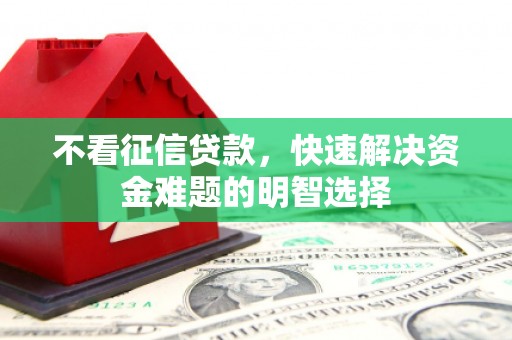 康保不看征信贷款，快速解决资金难题的明智选择