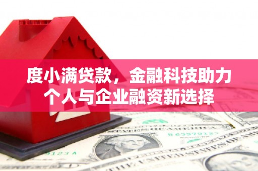 康保度小满贷款，金融科技助力个人与企业融资新选择