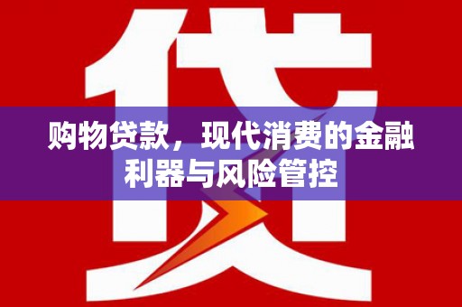 康保购物贷款，现代消费的金融利器与风险管控