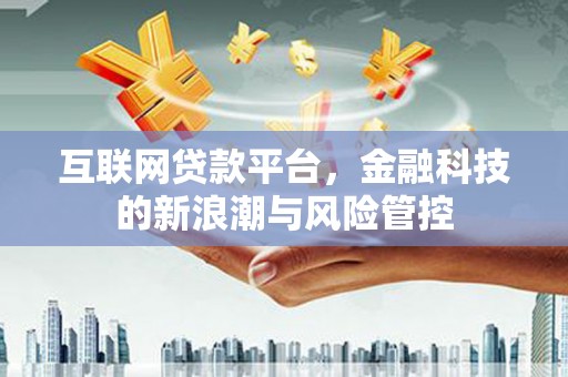 康保互联网贷款平台，金融科技的新浪潮与风险管控