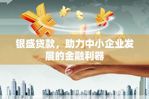康保银盛贷款，助力中小企业发展的金融利器