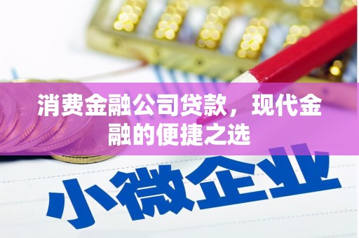 康保消费金融公司贷款，现代金融的便捷之选