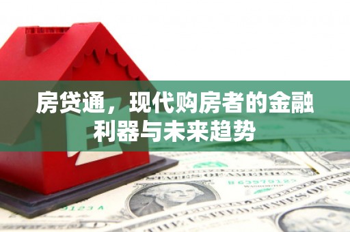康保房贷通，现代购房者的金融利器与未来趋势