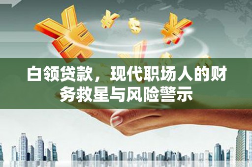 康保白领贷款，现代职场人的财务救星与风险警示