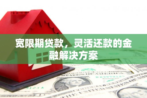 康保宽限期贷款，灵活还款的金融解决方案