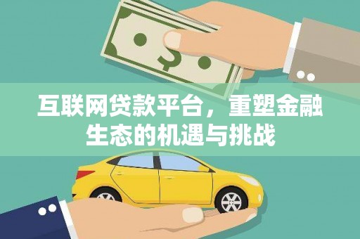 康保互联网贷款平台，重塑金融生态的机遇与挑战