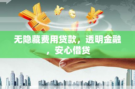 康保无隐藏费用贷款，透明金融，安心借贷