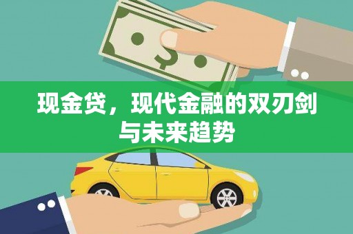 康保现金贷，现代金融的双刃剑与未来趋势