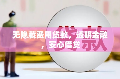康保无隐藏费用贷款，透明金融，安心借贷