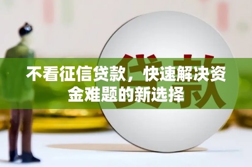 康保不看征信贷款，快速解决资金难题的新选择