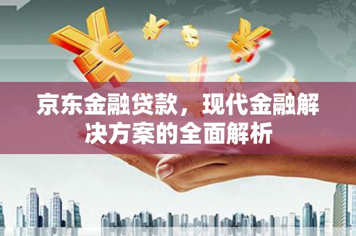 康保京东金融贷款，现代金融解决方案的全面解析