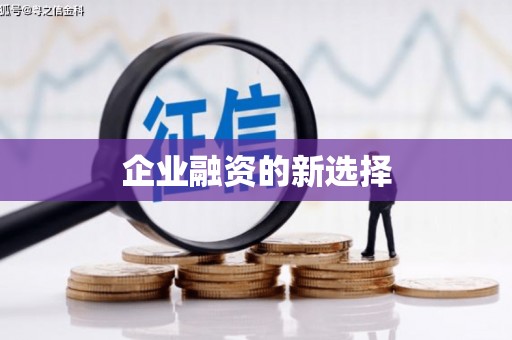 康保企业融资的新选择