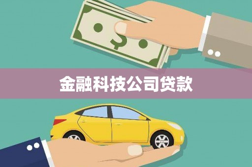 康保金融科技公司贷款