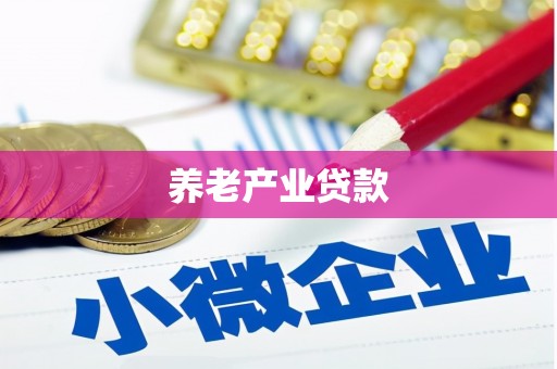 康保养老产业贷款