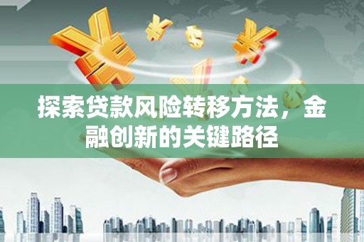 康保探索贷款风险转移方法，金融创新的关键路径