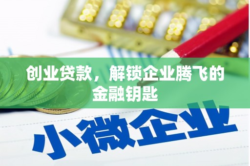 康保创业贷款，解锁企业腾飞的金融钥匙