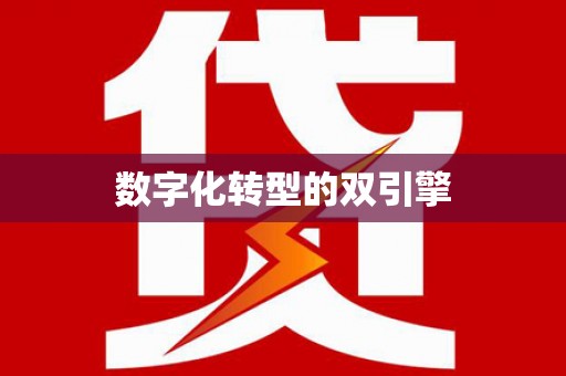 康保数字化转型的双引擎