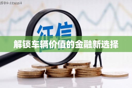 康保解锁车辆价值的金融新选择