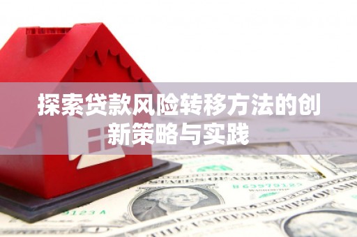 康保探索贷款风险转移方法的创新策略与实践